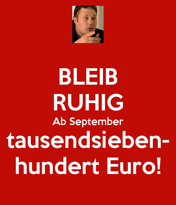 Beginning in September 1700 Euros